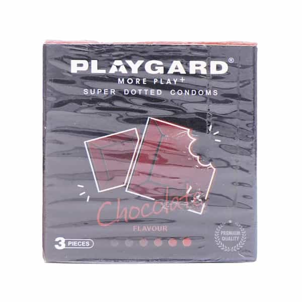 Playgard More Play Chocolate Condom 3 No's