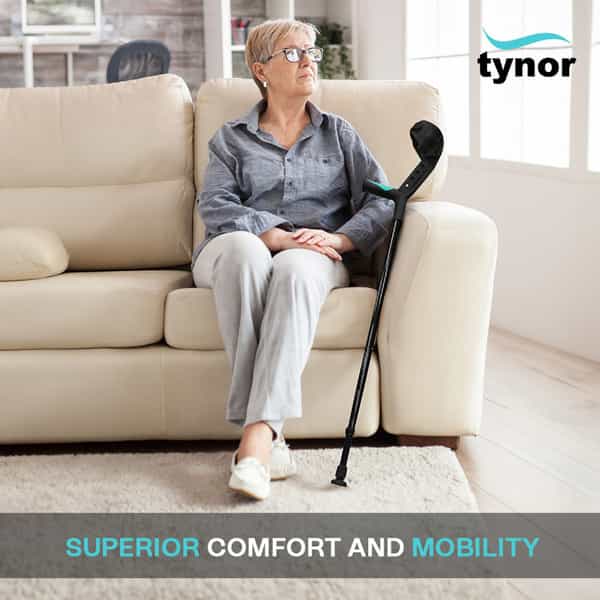 Tynor Elbow Crutch Adjustable Universal Size 1 Unit