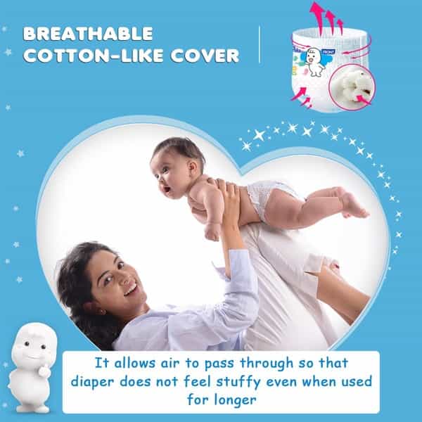 Mamypoko Pants Extra Absorb Diaper - Small Size Pack Of 126 Diapers