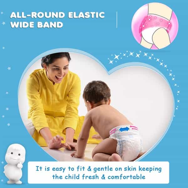 Mamypoko Pants Extra Absorb Diaper - Small Size Pack Of 126 Diapers