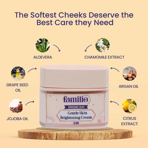 Familio Gentle Skin Brightening Cream - 50G