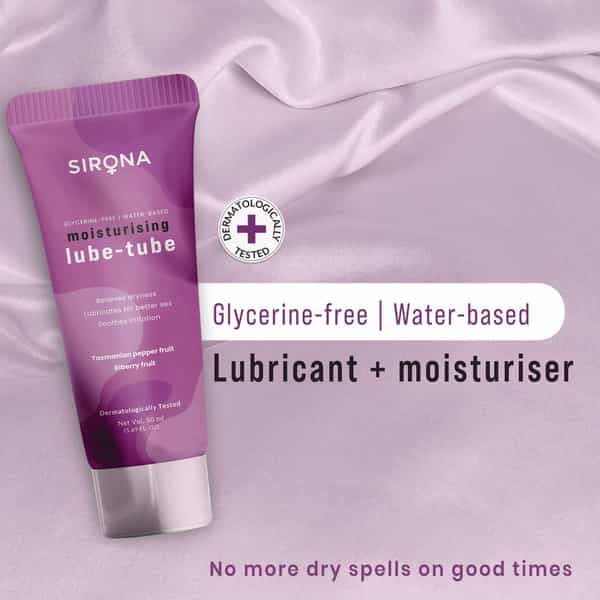 Sirona Glycerine Free Natural Lubricant Gel For Men & Women 50 Ml