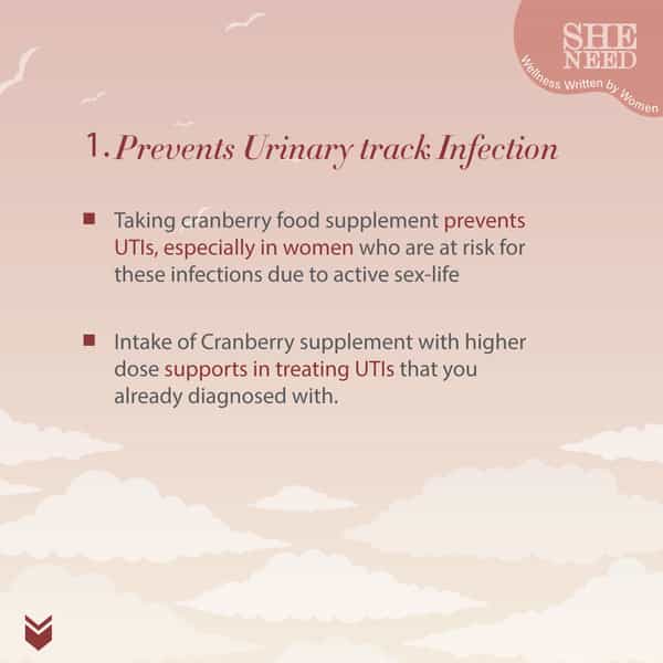 Sheneed Crave For Cranberry Supplements (400Mg) - Supports Uti & Digestive Health- 60 Capsules