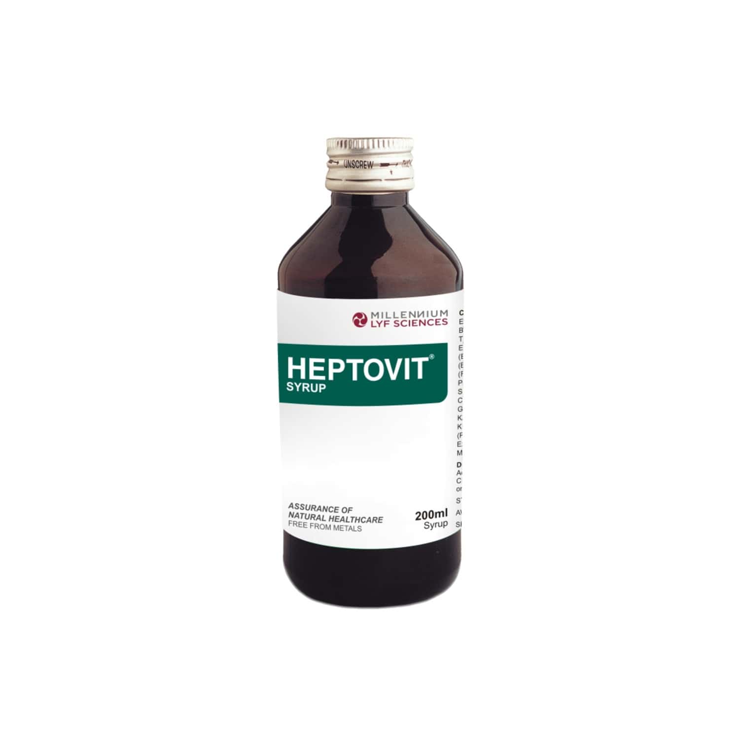Heptovit Bottle Of 200 Ml Syrup