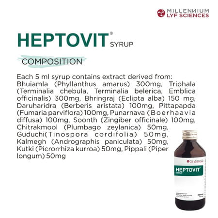 Heptovit Bottle Of 200 Ml Syrup