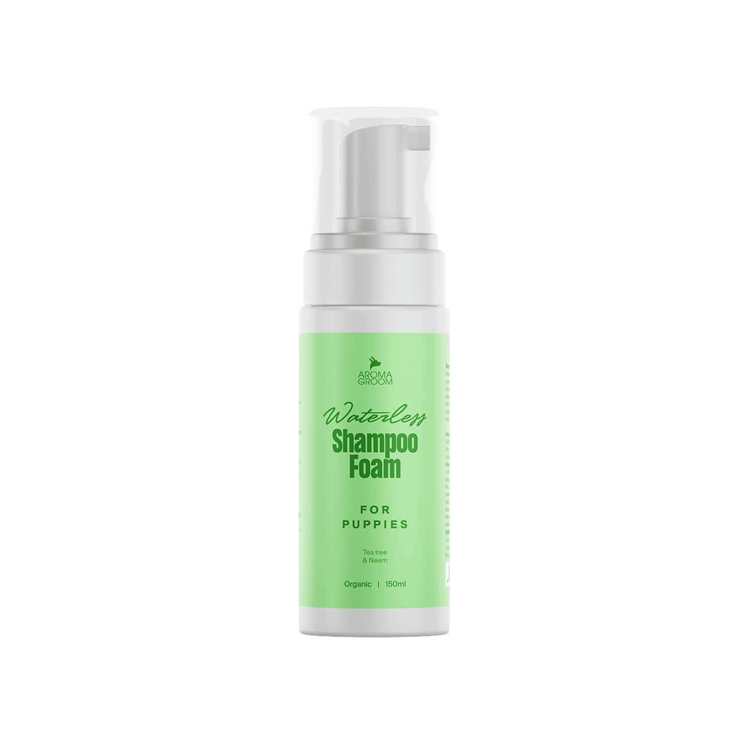 Aroma Groom Foaming Waterless Pet Shampoo - Puppies 150 Ml