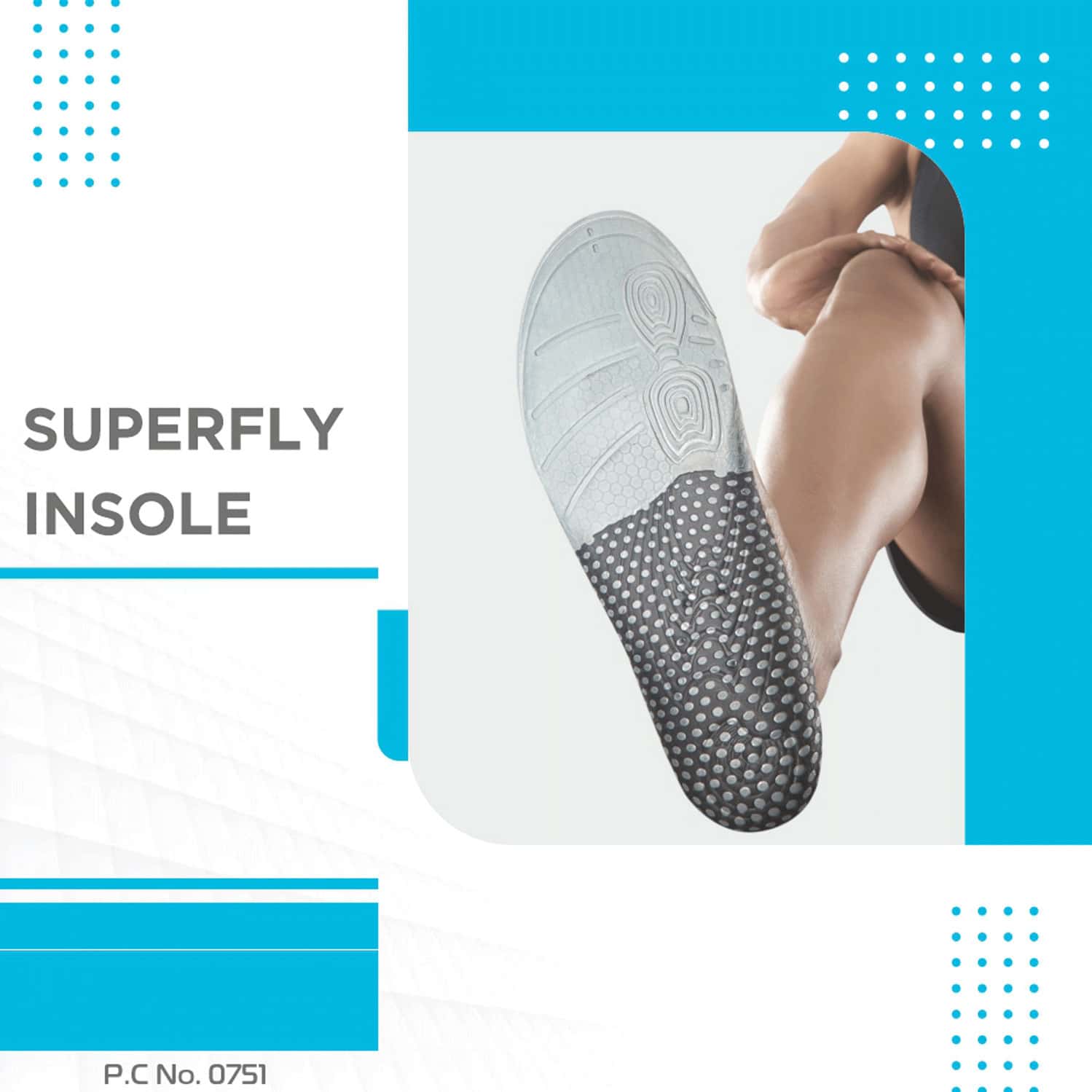 Buy VISSCO SUPERFLY INSOLESPROVIDES FOOT SUPPORT FOR RELIEVING FOOT