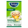 Tetley Green Tea Classic Immune With Added Vitamin C 25 Tea Bags