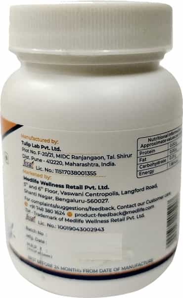 Medlife Essential Zinc Acetate 25 Mg Tablet 60