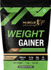 Musclexp Weight Gainer With 25 Vitamins And Minerals Digestive Enzymes 1Kg Pouch (2.2 Lb)