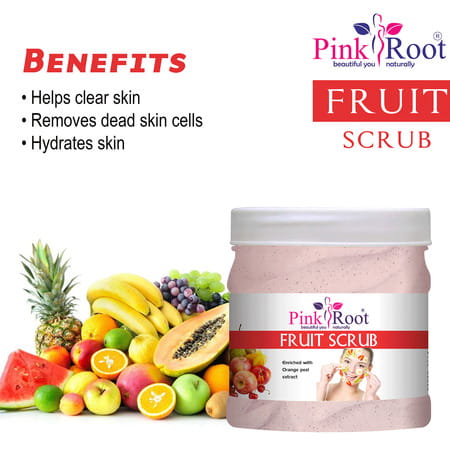 Pink Root Fruit Scrub 500ml