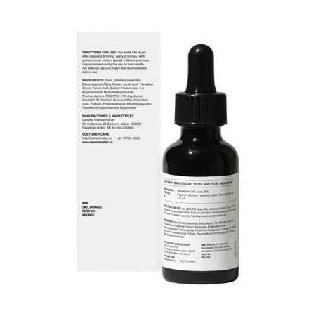 Minimalist Alpha Arbutin 2% Serum For Pigmentation Blemishes Dark Spots & Tan Removal With Ha-30ml