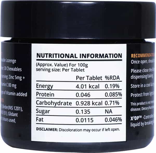 Literal Iron (Grape & Strawberry) Haemoglobin Improvement-1 Bottle (30 Lozenges)