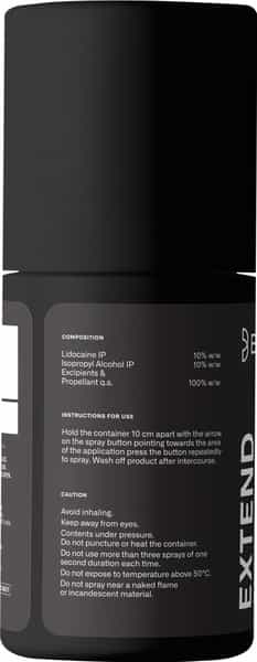 Bold Care Extend Delay Spray For Men - With Lidocaine 10% (20G)