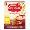 Nestle Cerelac Baby Food Milk Wheat Apple Cherry (From 8 Months) Box Of 300 G