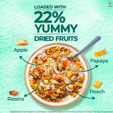 Kellogg'S Muesli With 22% Fruit Magic 500g Pouch