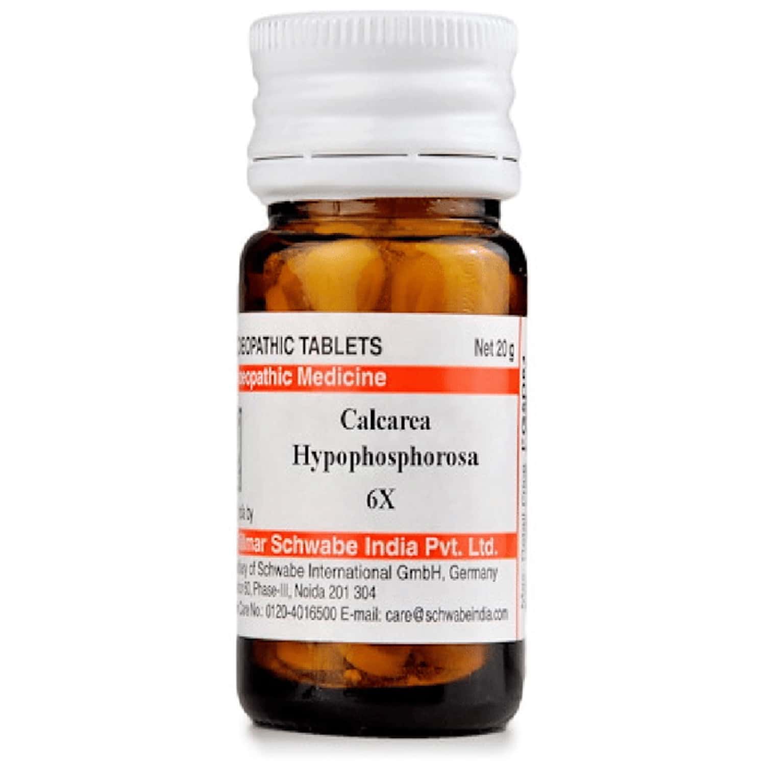 Dr. Willmar Schwabe India Calcarea Hypophosphorosa Trituration Tablet 6x 20 No's