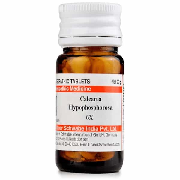 Dr. Willmar Schwabe India Calcarea Hypophosphorosa Trituration Tablet 6X 20 No's