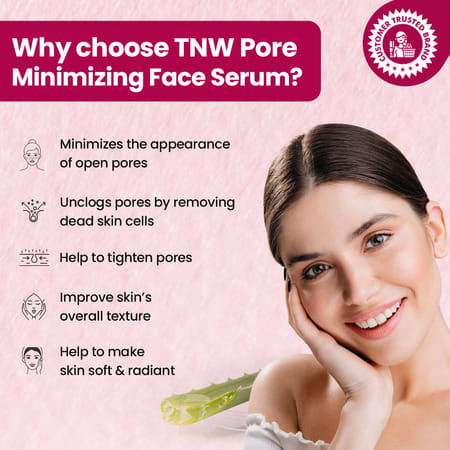 Tnw - The Natural Wash Pore Minimizing Serum For Tightening Pores | With Lactic Acid & Witch Hazel