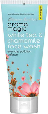 Aroma Magic White Tea & Chamomile Face Wash Everyday Pollution Defence (all Skin Types) - 100ml