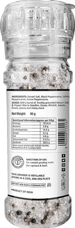 Lunn Desert Salt & Pepper Mix 80g (Pack Of 2)