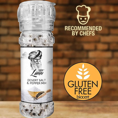 Lunn Desert Salt & Pepper Mix 80g (Pack Of 2)