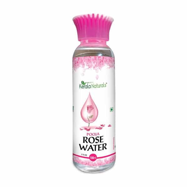 Kerala Naturals Rose Water 300Ml (3 X 100Ml)