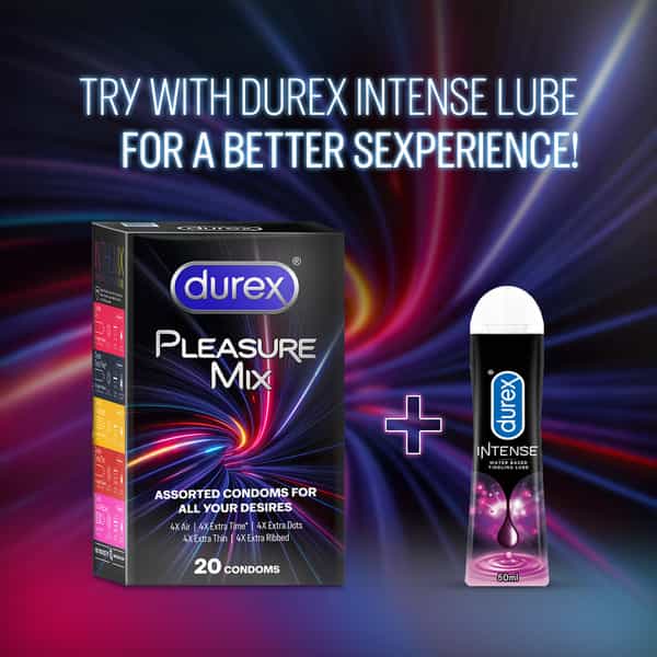 Durex Pleasure Mix 5 In 1 Pack | Assorted Condoms | 20 Units