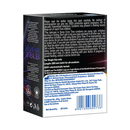 Durex Pleasure Mix 5 In 1 Pack | Assorted Condoms | 20 Units