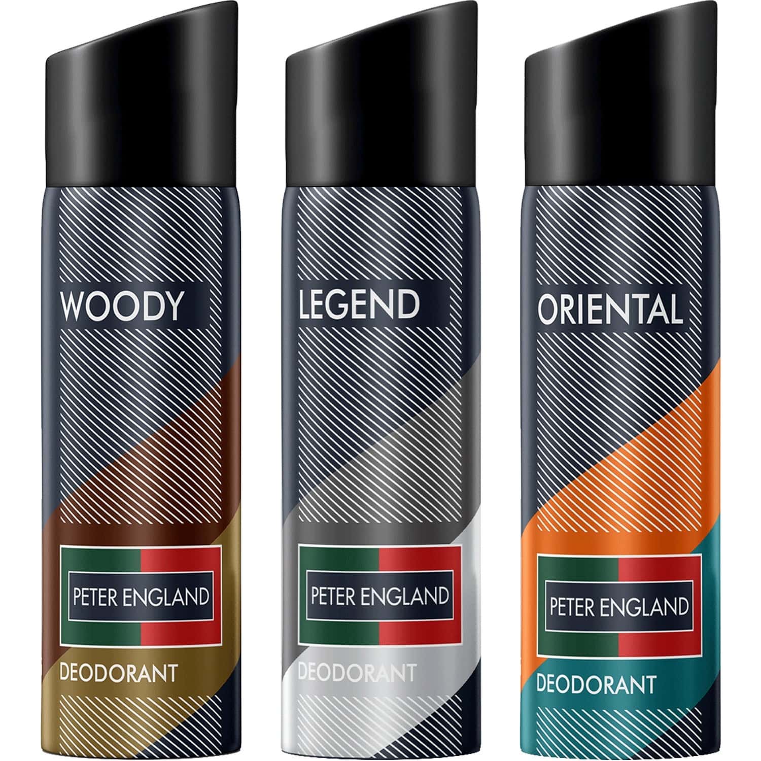 Buy PETER ENGLAND FRESH FRAGRANCE WOODY, LEGEND & ORIENTAL DEODORANT
