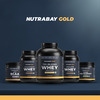 Nutrabay Gold Tri Blend Whey Protein Powder - 25G Protein | 5.5G Bcaa - 1Kg | Mango Milkshake