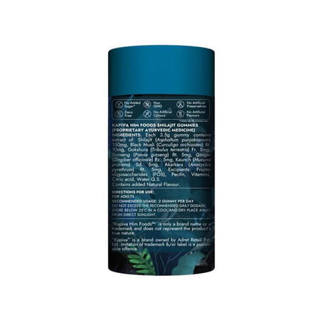 Kapiva Shilajit Plus Gummies 60 Pcs