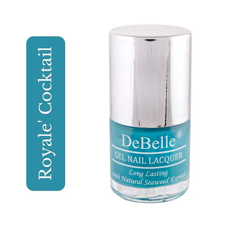 Debelle Gel Nail Polish Combo Pack Of 3 Maroon | Turquoise Blue | Pink 24 Ml (8 Ml Each) .