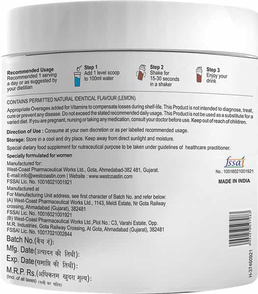 Sheneed Plant Based Collagen Builder Powder With Advanced Anti-Aging Formula- 300Gm
