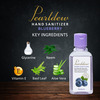 Pearldew Sanitizer (Blueberry) | Aloe & Neem | Paraben Free | 60Ml (Pack Of 12)