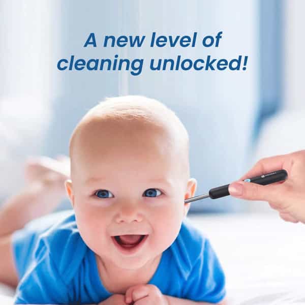 Portronics Cleansify Por-1564 - Ear Cleaner Stick Black