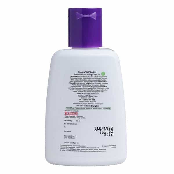 Glenmark Elovera Imf Intense Moisturizing Lotion 150Ml