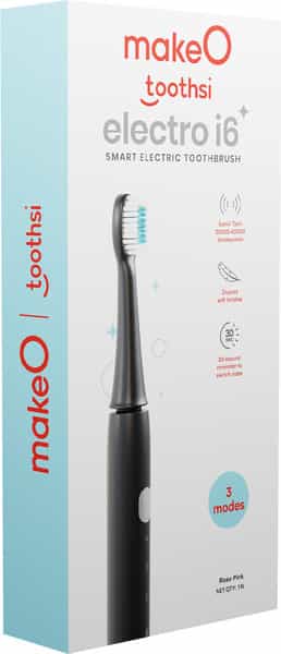 Toothsi Electro I6 Smart Electric Toothbrush - Charcoal Black