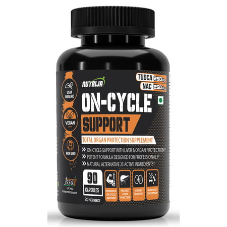 Nutrija On Cycle Support With Tudca | Cordyceps - 90 Capsules