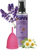 A Perfect Self-Care Combo(Sanfe Medium Menstrual Cup + Intimate Wash 100 Ml)