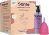 A Perfect Self-Care Combo(Sanfe Medium Menstrual Cup + Intimate Wash 100 Ml)