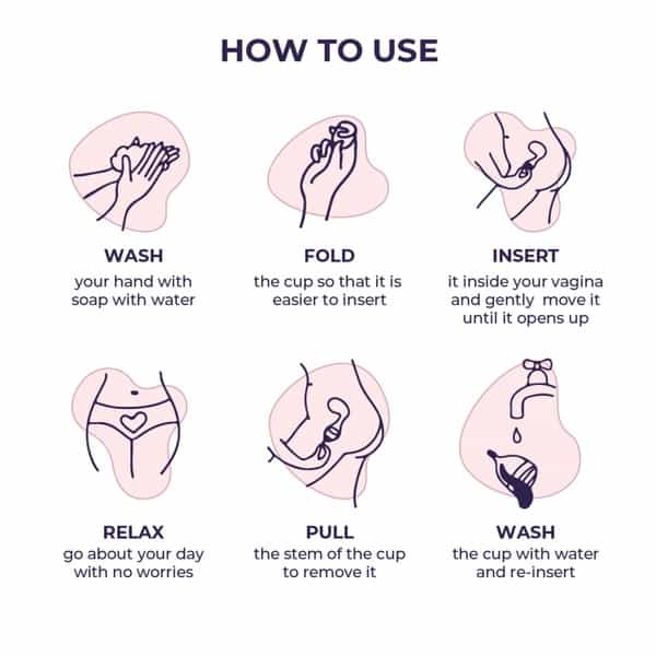 A Perfect Self-Care Combo(Sanfe Medium Menstrual Cup + Intimate Wash 100 Ml)