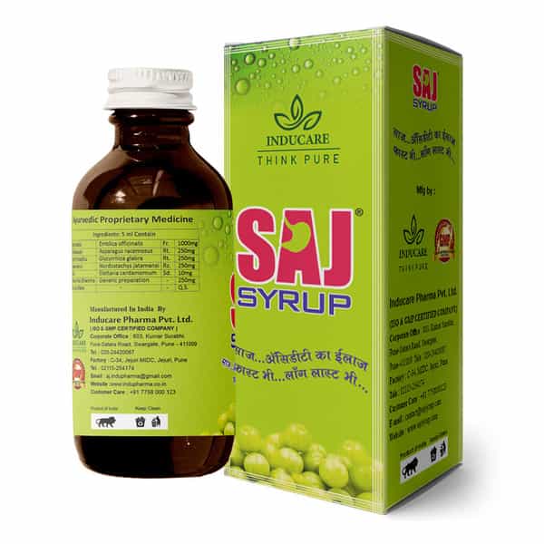Inducare Pharma Saj Syrup (200 Ml)