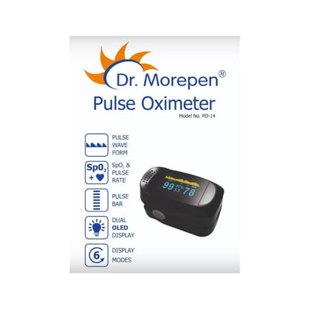 Dr Morepen Po 14 Pulse Oximeter Black