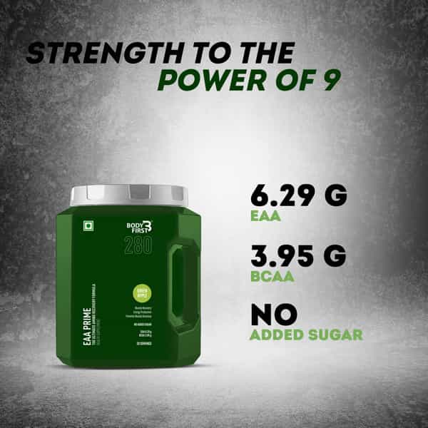 Bodyfirst Essential Amino Acid Prime 30 Servings Green Apple