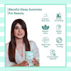 Power Gummies Blessful Beauty Sleep Gummies With Melatonin | Vitamin For Deep Sleep - 30 Gummies