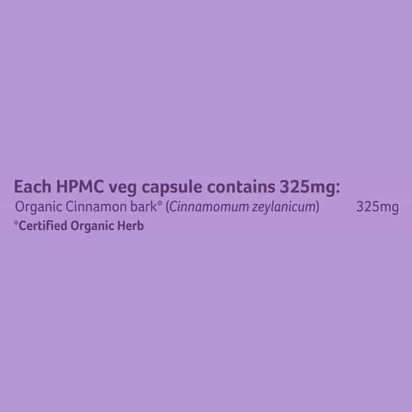 Organic India Cinnamon Capsule 60