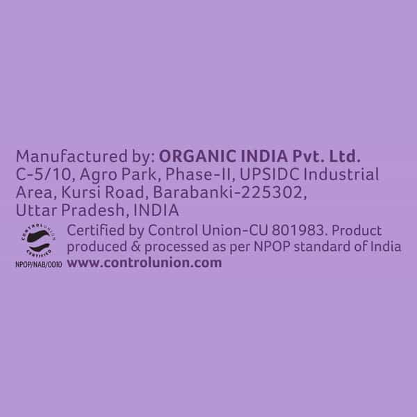Organic India Cinnamon Capsule 60