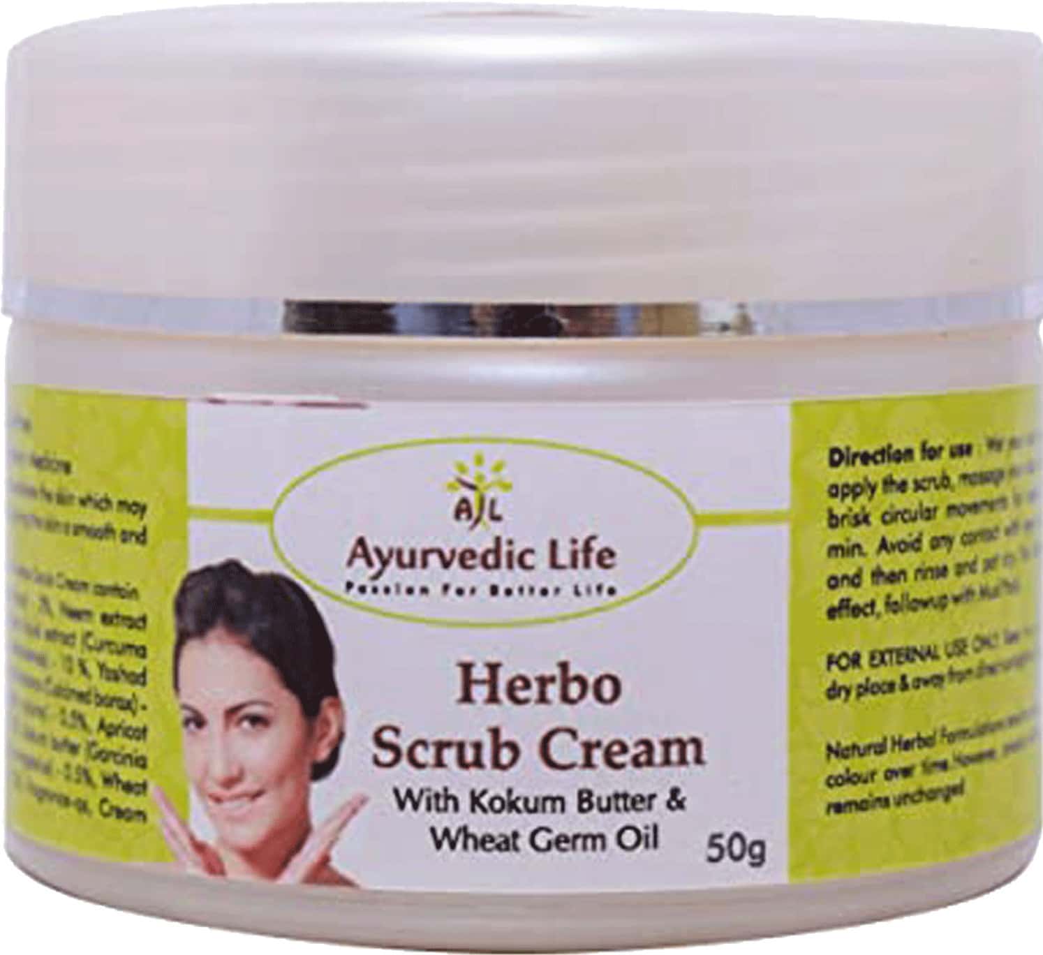 Al-Ayurvedic Life Herbo Scrub Cream - 50g