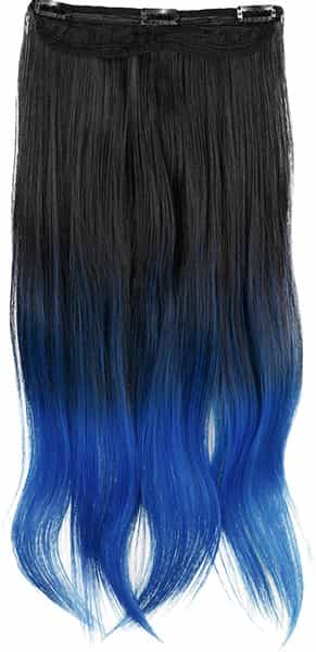Streak Street Palantinate Blue Bonnet Ombre Hair Extensions